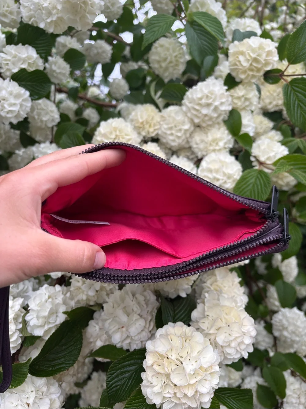 lululemon athletica Plum Wristlet Pouch - Deep Plum